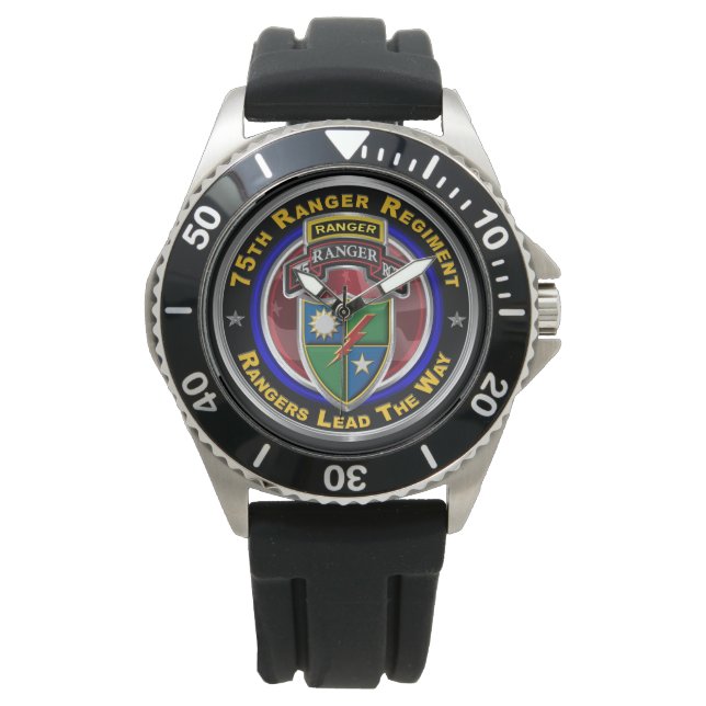 Montre 75e Ranger Régiment "Rangers Lead the Way" (devant)