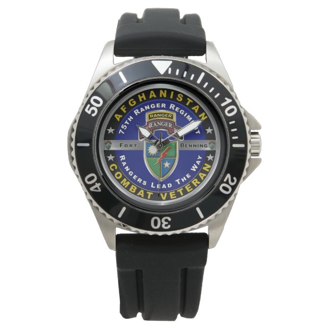Montre 75e Régiment de Rangers Afghanistan Vétérinaire de (devant)