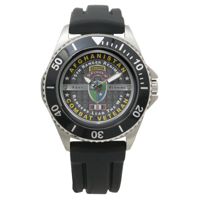 Montre 75e Régiment de Rangers Afghanistan Vétérinaire de (devant)