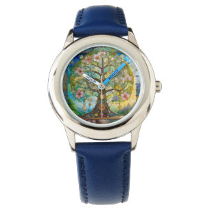 Montre 7 Chakra Fleurissant Arbre De Vie