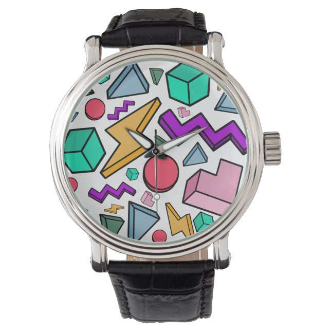Montre 80s esthétique Vintage rétro (devant)