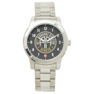 Montre 82e division aéroportée Ranger acier inoxydable