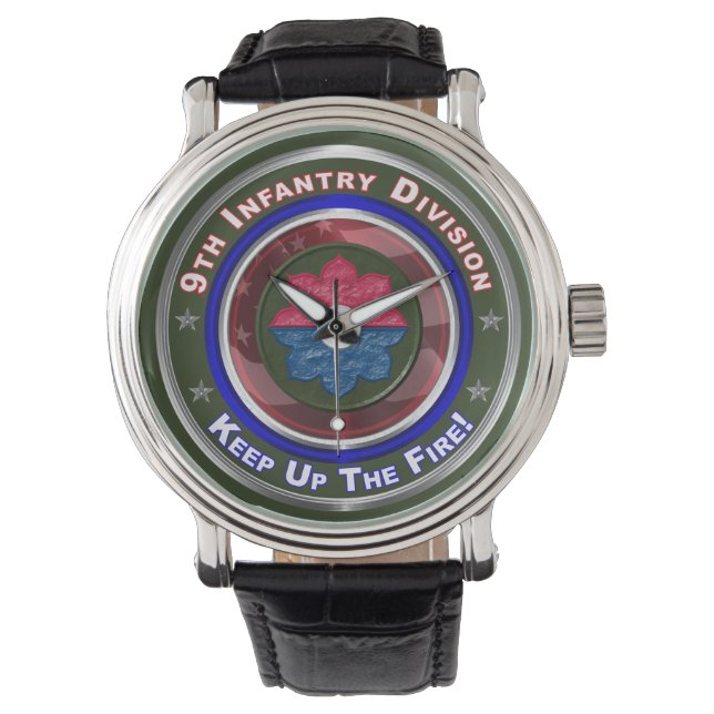 Montre 9e division d'infanterie (devant)