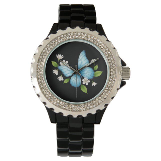 Montre A blue butterfly eWatch Watch (devant)