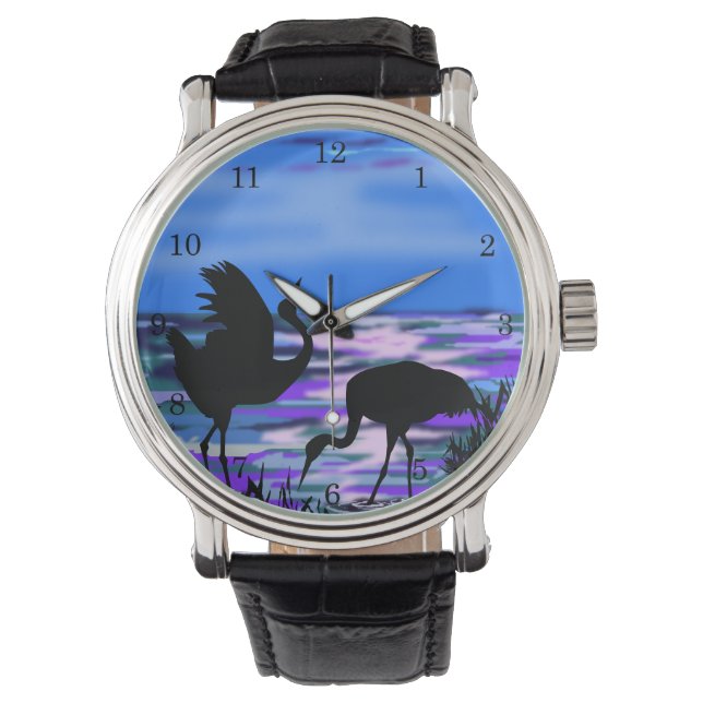 Montre à deux grues (devant)