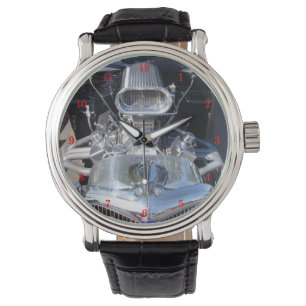 Montre à poignet classique pour automobile