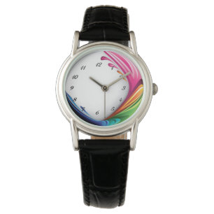 Montre à poignet couleur moderne