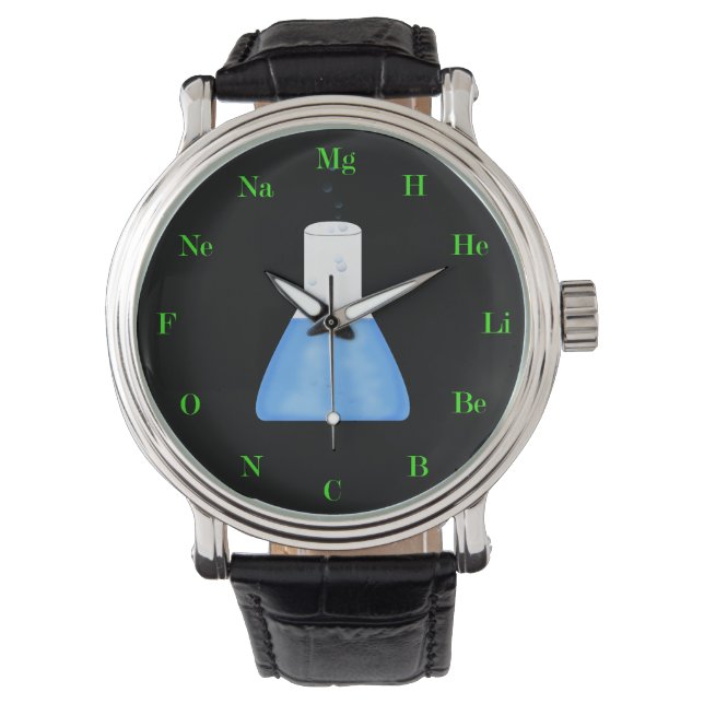 Montre à poignet de chimie (devant)