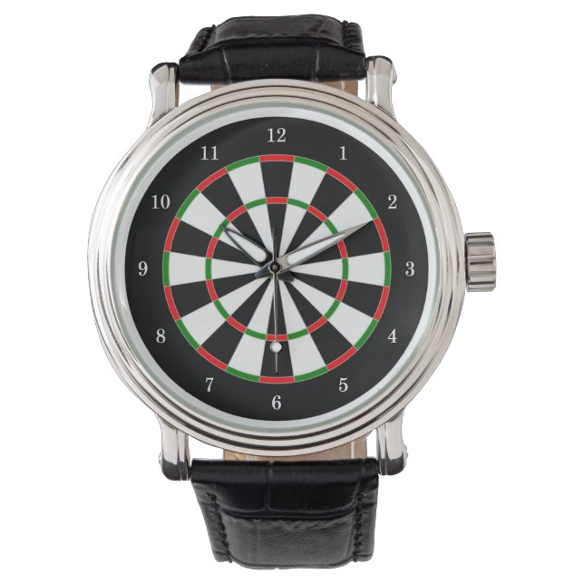 Montre à poignet de Cible de flechettes très Cool (devant)