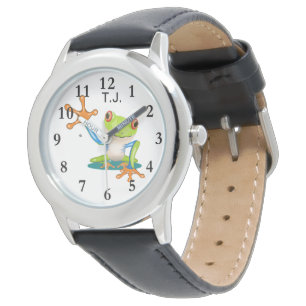 Montre à poignet de grenouille