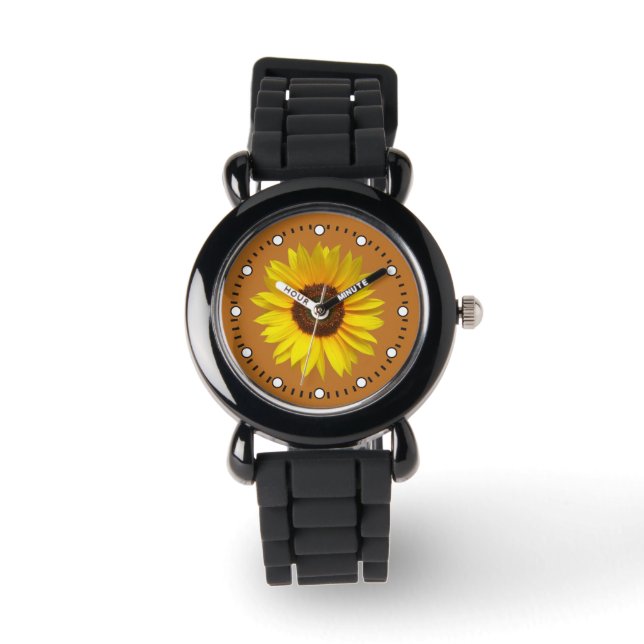 Montre à poignet de tournesol (Recto)