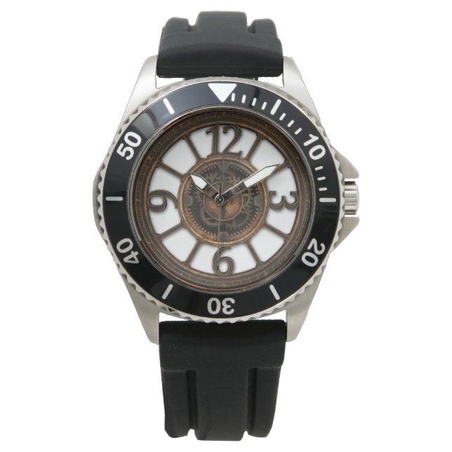 Montre à vapeur pour hommes (devant)