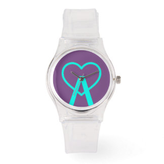 Montre A&X rose A~Veille cardiaque