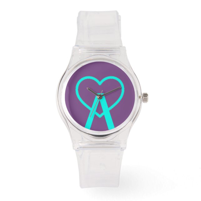 Montre A&X rose A~Veille cardiaque (Recto)