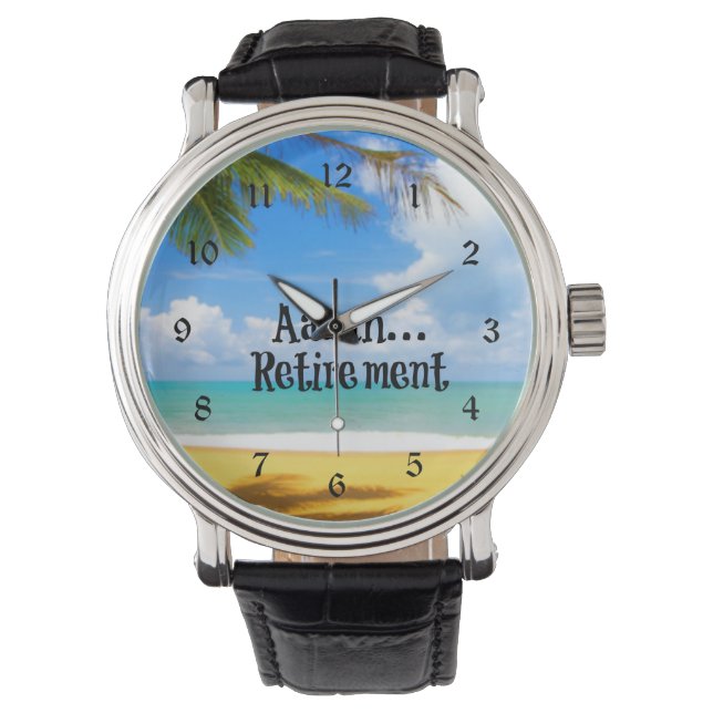 Montre Aaah...retraite (devant)