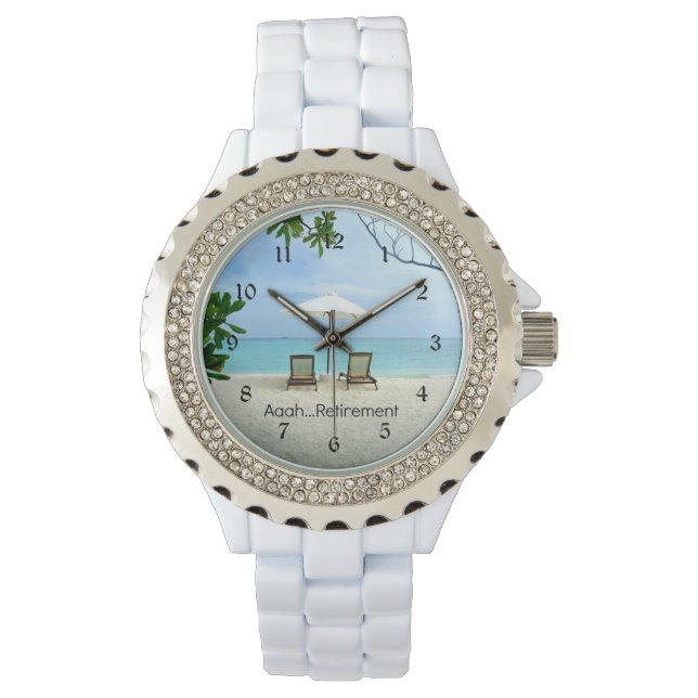 Montre Aaah...retraite, Détente à Beach Watch (devant)