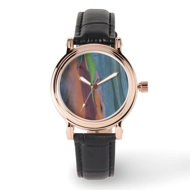 Montre Abstract de Rainbow Gum Tree (Recto)