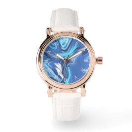 Montre Abstract Symphony in Blue 2