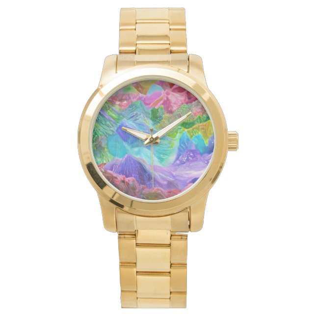 Montre Abstrait de Crystal Mountain (devant)