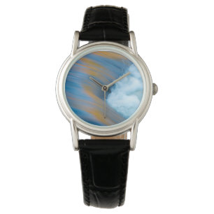 Montre Abstrait d'eau bleue, Canada