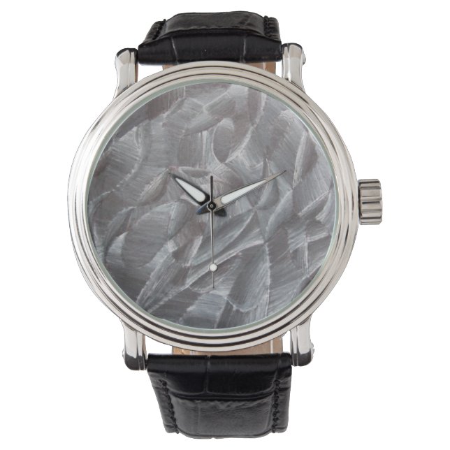 Montre Abstraite Black & White Watch (devant)