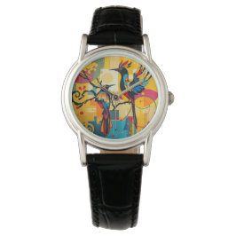Montre Abstraite Dames Art Déco