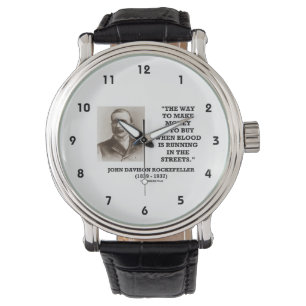 Montre Achat de Rockefeller quand le sang fonctionne dans