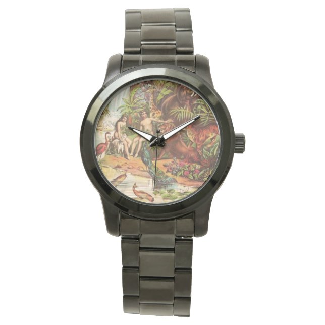 Montre Adam Et Eve Dans La Garde Du Jardin (devant)