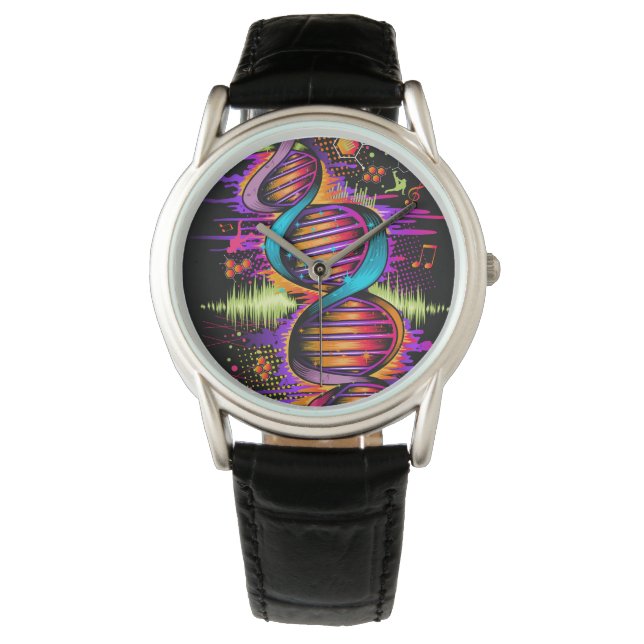 Montre ADN de musique (devant)