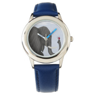 Montre Adorable éléphant et mignonne coccinelle