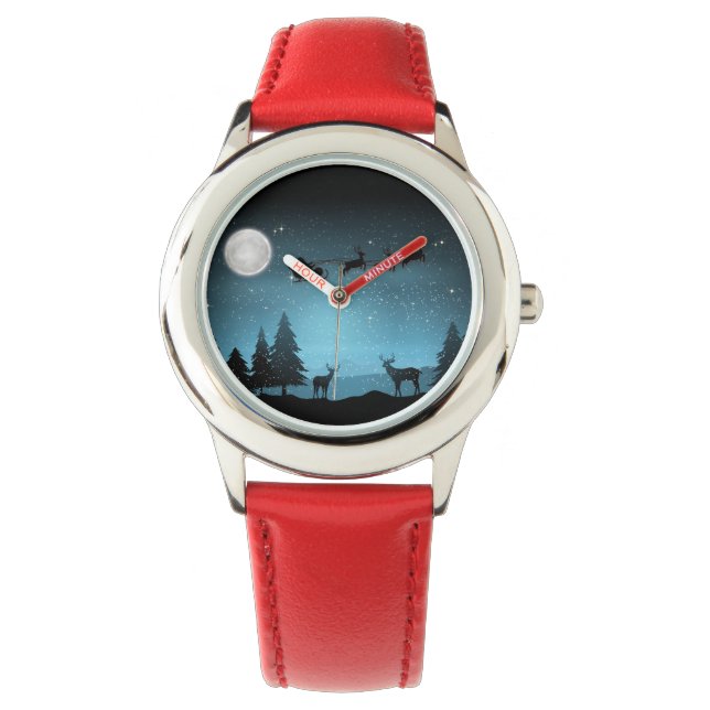 Montre Adorable Rindeer La Nuit (devant)