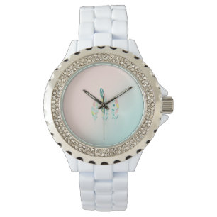 Montre Adorables Plumes Modernes Féminines Mignonnes