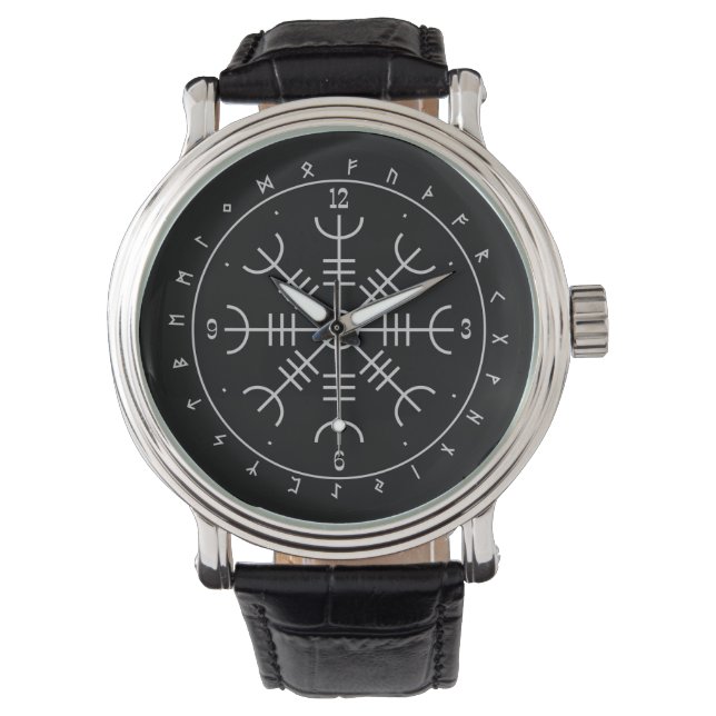 Montre Aegishjalm Runes Watches (devant)