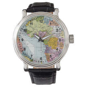 MONTRE AFRIQUE PARTITIONNÉE, 1914