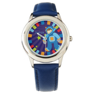 Montre Âge de l'espace personnalisé Joyeux anniversaire