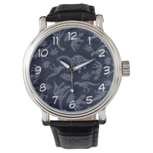 Montre Age of Dinosaurs Skeleton Motif Wrist Watch