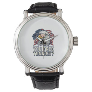Montre Aigle Patriotique Vous Êtes Libre Ce Soir Chemise