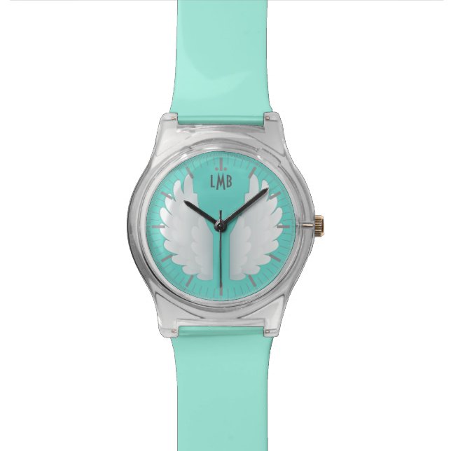 Montre Ailes d'ange de monogramme (Fermer)