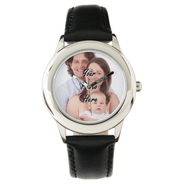 Montre Ajouter votre propre photo personnalisée (devant)