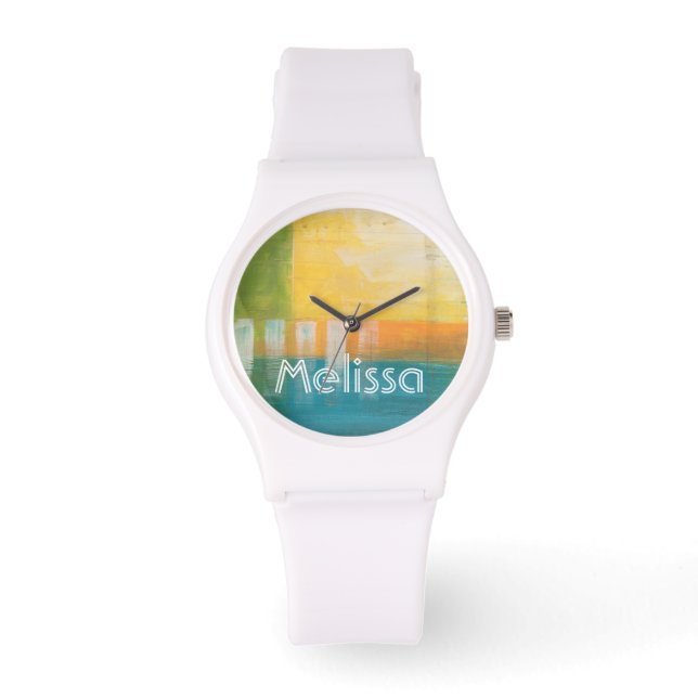 Montre Ajoutez votre nom | Champs Citrus I (Recto)