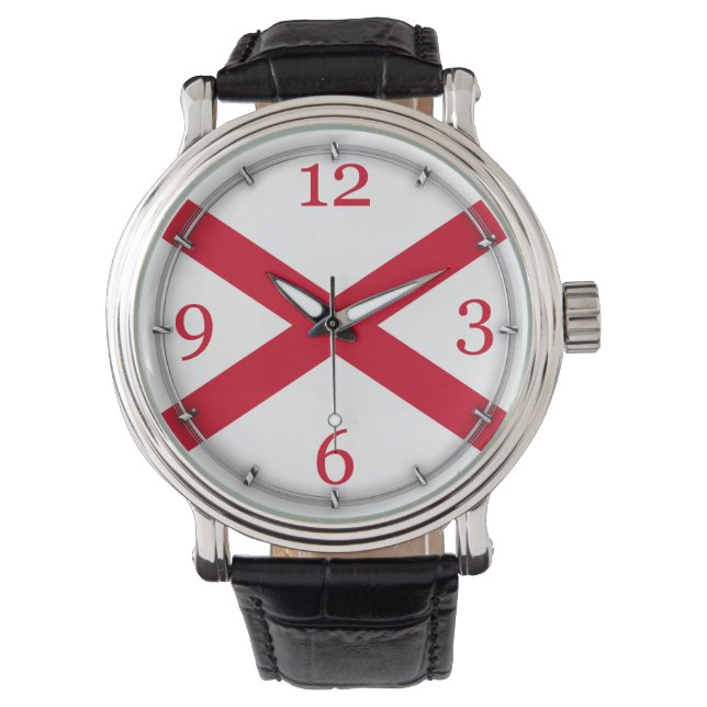 Montre Alabama State Flag Watch Design (devant)
