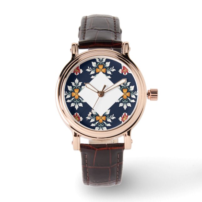 Montre Alegria Portuguese Tile Watch (Recto)