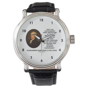Montre Alexander Hamilton Gouvernement Contrainte de pass
