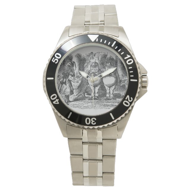 Montre Alice au pays des merveilles (devant)