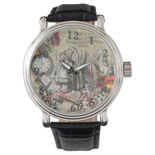 Montre Alice Aventures Merveilleterre Rideau Classique Ar