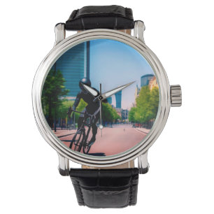 Montre Alien nature terre art numérique poster