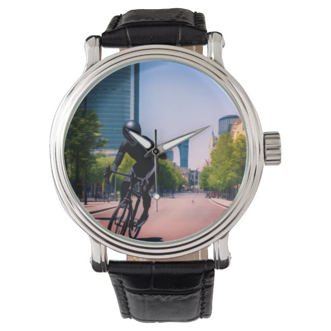 Montre Alien nature terre art numérique poster (devant)