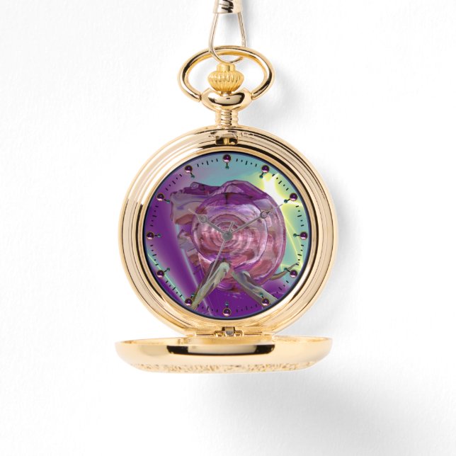 Montre ALIEN NEREIDE /NYMPH D'EAU, ROSE SEASHELL Sci-Fi (Recto)