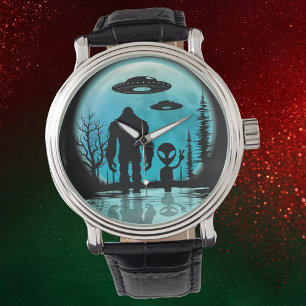 Montre Alien UFO Bigfoot
