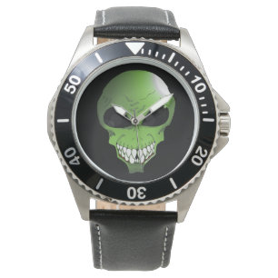 Montre alien verte